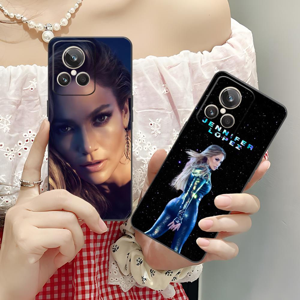 Jennifer Lopez Mobile Cell Phone Case for Realme 15 14 13 12 11 10 9 Pro Plus T I Lite 5G Colorful Printing Cover Luxury Cover