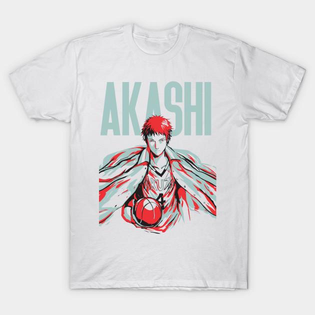 T-shirt Femme Akashi Seijuro Kuroko No Basuke Imprimé Harajuku T
