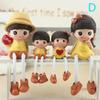 Creative 4-People Love Family Dolls Home Furnishing Resin Characters Ornaments Home Decor Crafts