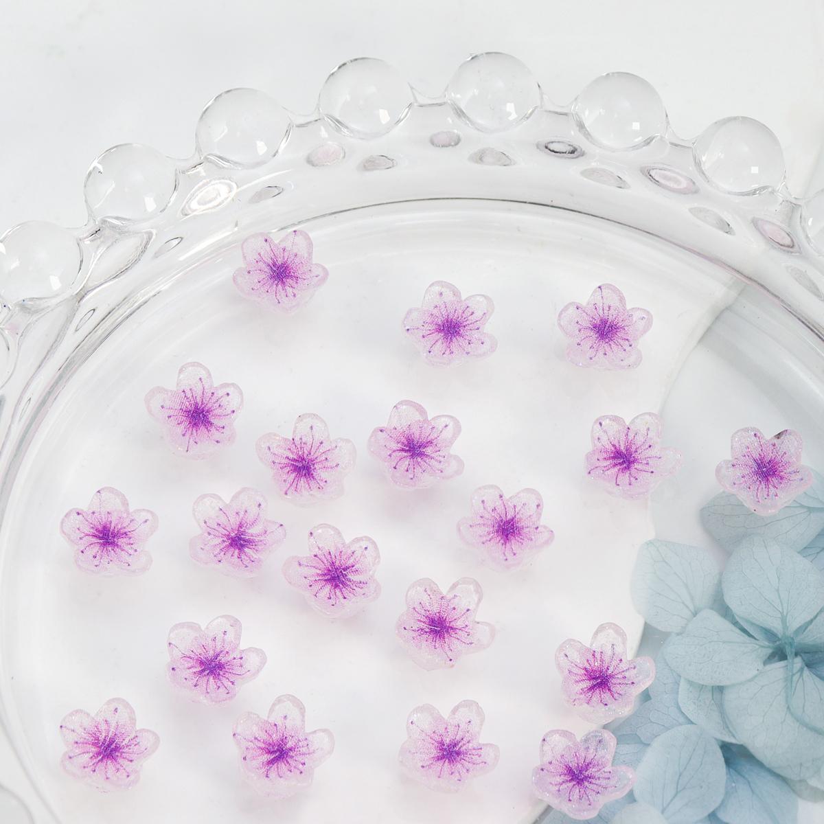 

30 шт., красочные цветы, подвески для дизайна ногтей, 8 мм, смола, цветы сливы, стразы, украшения для ногтей, аксессуары, принадлежности для маникюра «сделай сам», запасные части