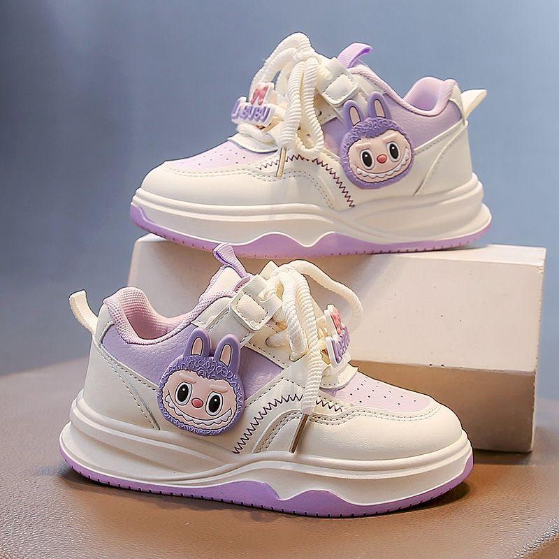 Fashionable Casual Shoes for Girls, Spring and Autumn Children's Sports Shoes, and Cute Board Shoes for Boys