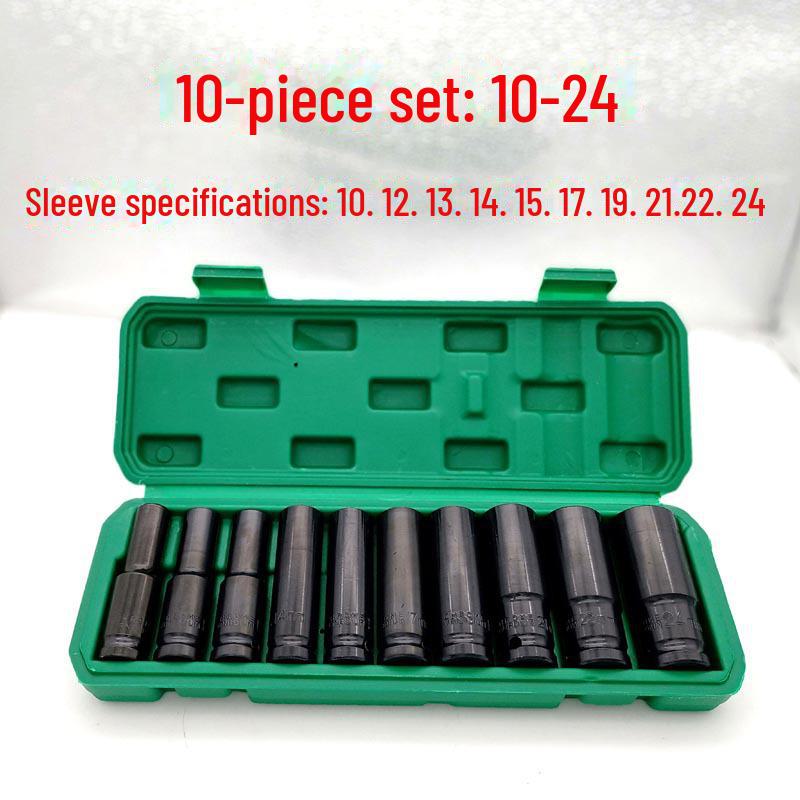 

Набор из 10 электрических ключей с шестигранной удлиненной головкой и насадкой-воздушной пушкой