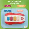 Baby Toys Musical Car Key Vocal Smart Remote Car Voices Pretend Play Educational Toys For Kids Sound Singing Toys Xmas Gifts