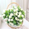 Beautiful Artificial Bouquet Realistic 5-Forks Long Lasting
