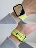 Sport Bands For Apple Watch Ultra Wide Soft Silicone Wristbands Waterproof Strap Men for iWatch Series 11/10/9/8/7/6/5/4/3/2/1SE