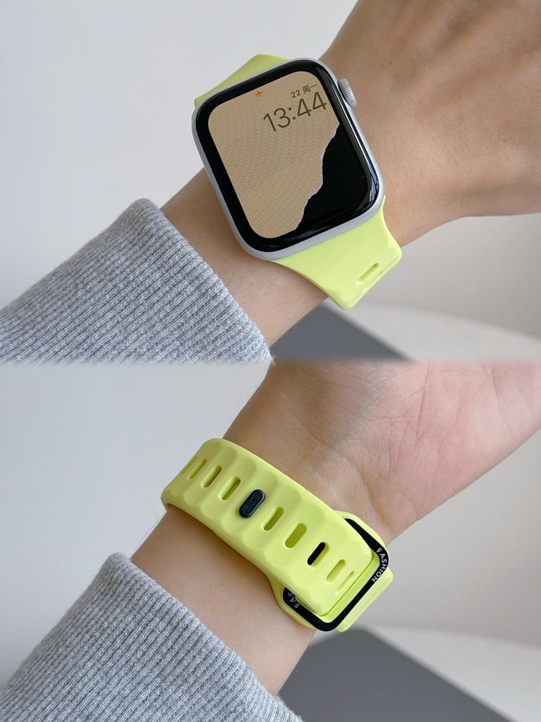 Sport Bands For Apple Watch Ultra Wide Soft Silicone Wristbands Waterproof Strap Men for iWatch Series 11/10/9/8/7/6/5/4/3/2/1SE
