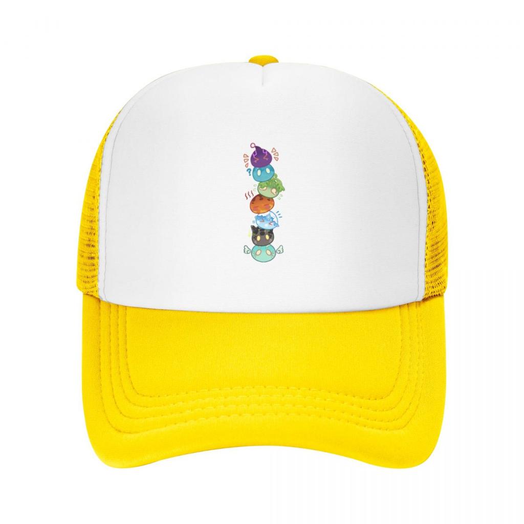 [Genshin Impact] Slimes Baseball Cap Rugby Fluffy Hat Trucker Cap Male Cap Women'S