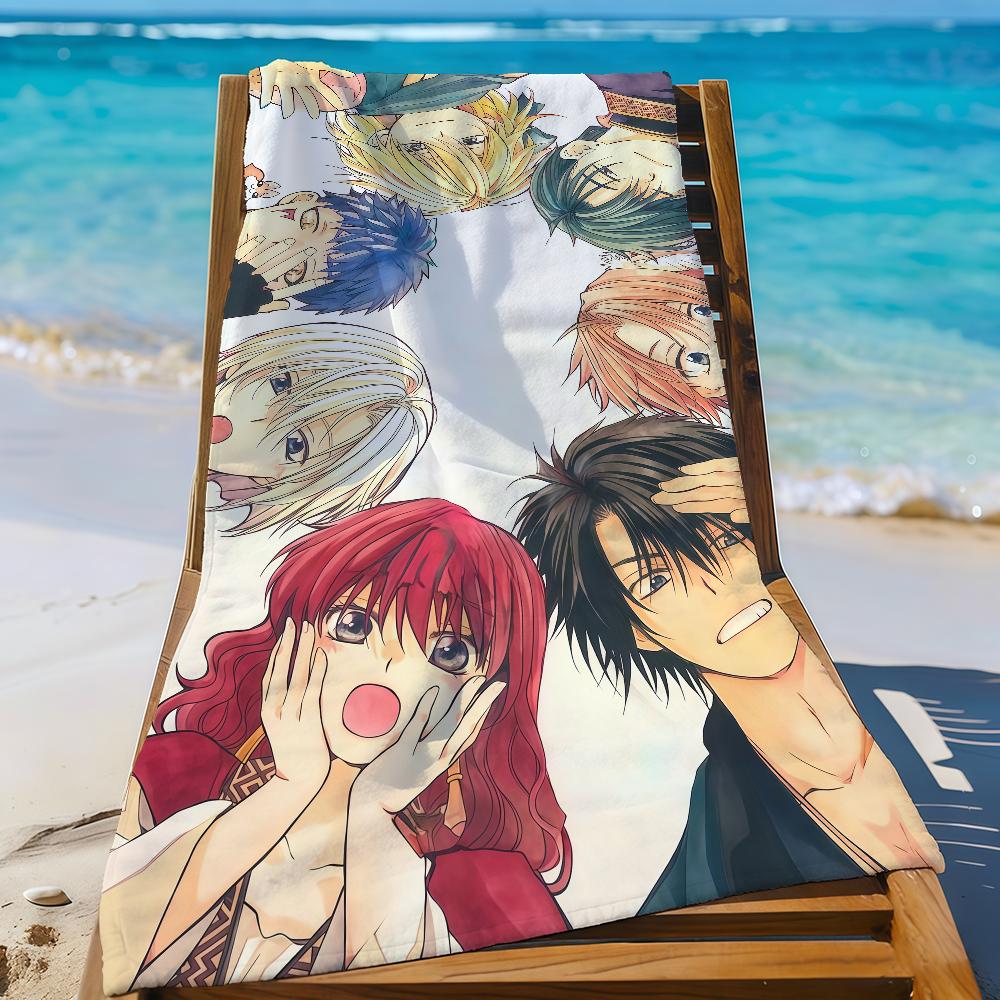 Anime Y-Yona of the Dawn-S Towel Sports Quick Dry Travel Camping Gear Sandproof Soft Light Large Beach Towel