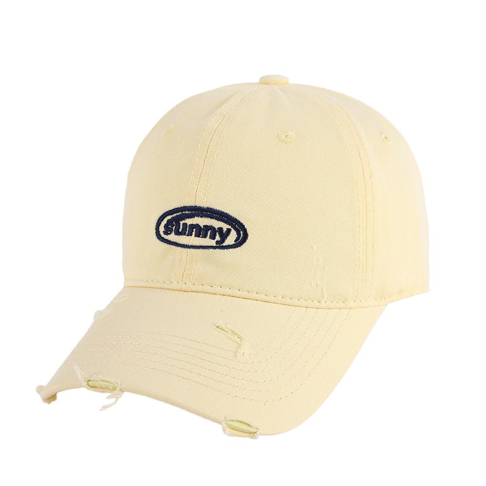 Spring And Summer Embroidery Letter Baseball Cap Female Face Small Street Cap Male High Quality