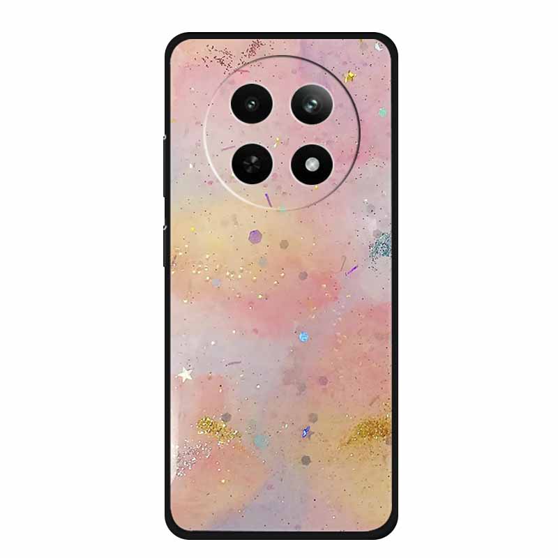 Case For Realme 13 Plus Marble TPU Soft Silicone Back Cover For Realme 13+ Cases Protective Mica Painted Colorful Bumper Capa