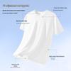JEANSWEST LIFE Men's 2025 Summer Round Neck Heavyweight Cotton T-Shirt