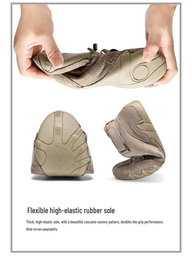 Men's High-Top Casual Winter Boots - Plush Velvet Lined Martin Shoes