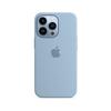 (Fog Blue) Liquid Silicone Case for iPhone13Pro, Soft To Touch