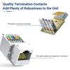 UTP Category 6 RJ45 Network Module RJ45 Connector Information Socket Computer Outlet Cable Adapter Jack CAT6 Cable Patch Panel
