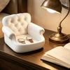 3D Relief Sofa Storage Tray Tufted Valet Tray For Keys Jewelry Decorations Centerpieces Party Supplies Housewarming Gift