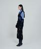 Deoaeteus Mohair Hood Long Dress_Black