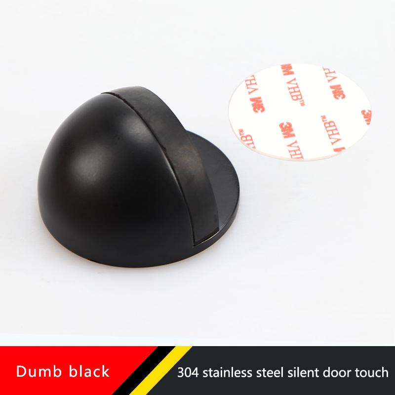 

Steel Door Bump Free Punching Door Magnetic Suction Rubber Semicircle Anti-collision Door Suction Hardware Accessories