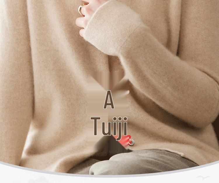 Women's Pure Cashmere Lapel Cardigan - Autumn/Winter Fashion, Comfortable, Elegant Outerwear Sweater.