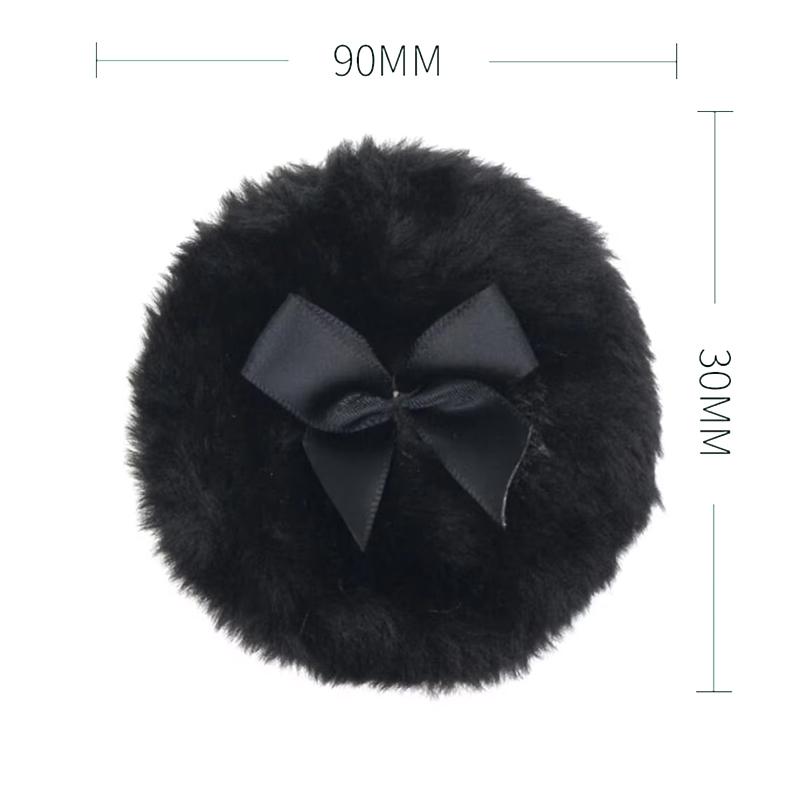 Large Fluffy Powder Sponge Puff Ultra Soft Washable Reusable Velour Face Body Powder Puff Loose Powder Puffs Wet Dry Makeup Tool