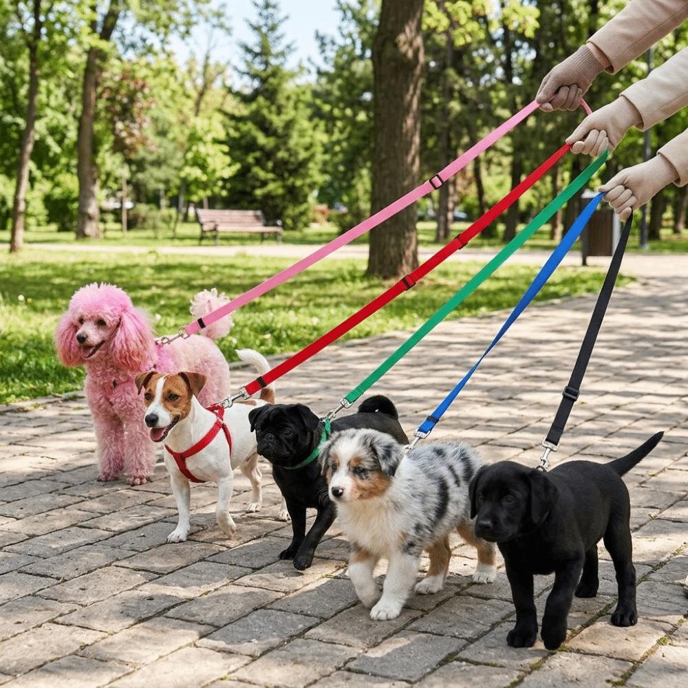 2cm Width Long Dog Leash 10m Length Dog Tracking Leash Heavy Duty Dog Lead  Field Tracking розовый
