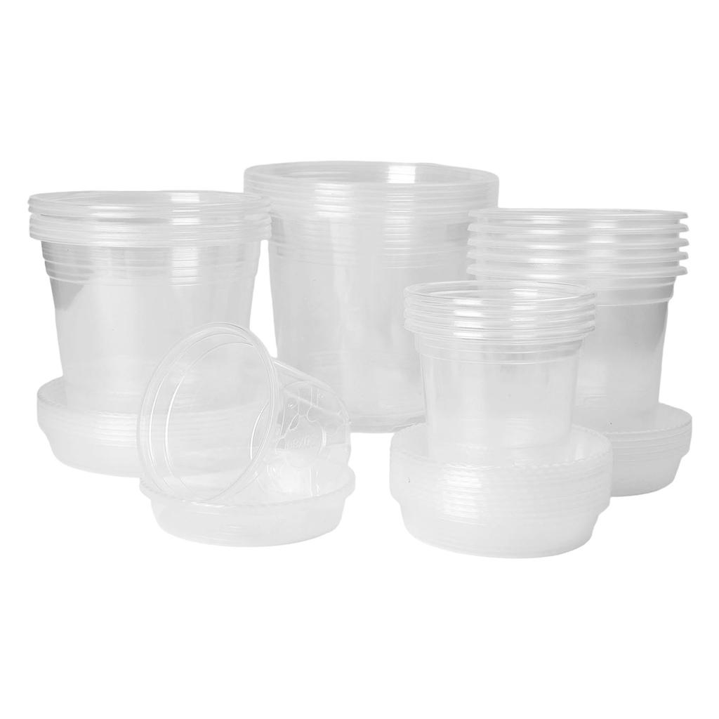 Clear Flowerpot Drainage Hole Pot Indoor Gardening Outdoor Planters Effective Drainage Design Indoor And Outdoor Usage