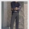 2023 Men's Trendy High Collar Zipper Pullover Sweater - Korean Style Winter Loose Fit