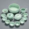Chinese Celadon Ceramic Kung Fu Tea Set