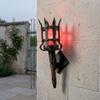 Led Lighting Medieval Torch Wall Lamp Dual Torch Torch Shape Hanging Light  Haunted House