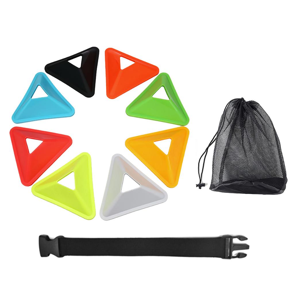 Soccer Disc Cones Agility Soccer Cones with Carry Bag Soccer Cones for Sports Training Football Basketball Coaching
