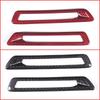 Real Carbon Fiber Car A Pillar Air Conditioning Outlet Decorative Frame Sticker for BMW 8 Series G14 G15 G16 Interior Accessorie