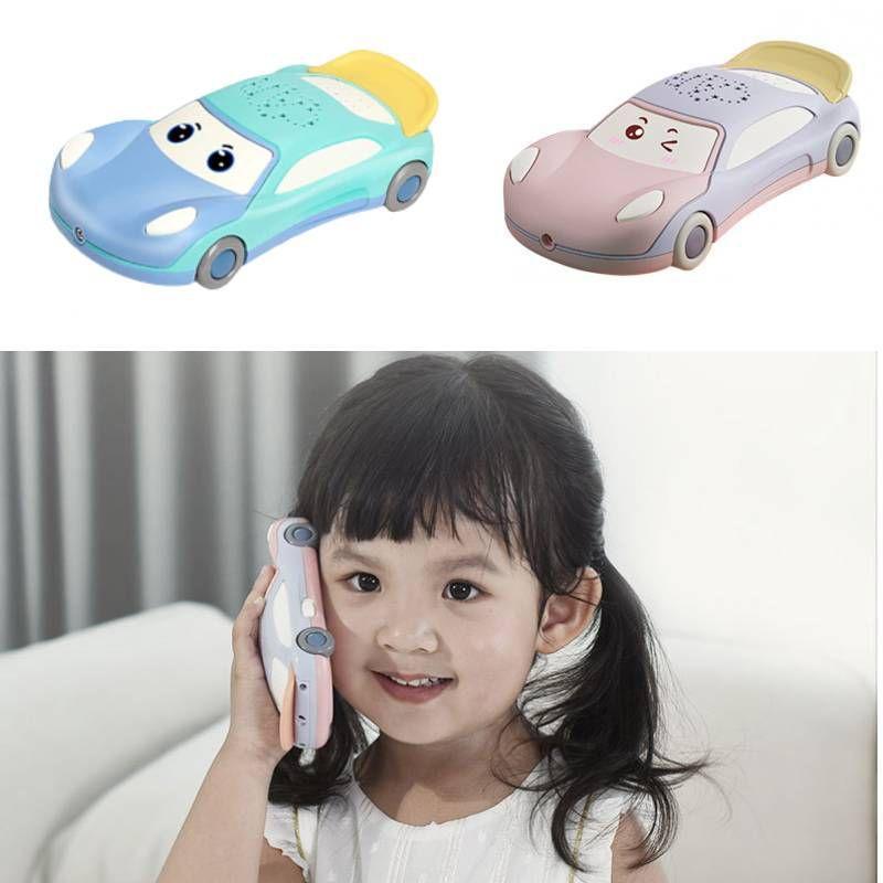 Farverig Baby Puzzlespil Telefon Legetøj Til Tidlig Uddannelse Læring Multifunktionel Bil Tegneserie Design