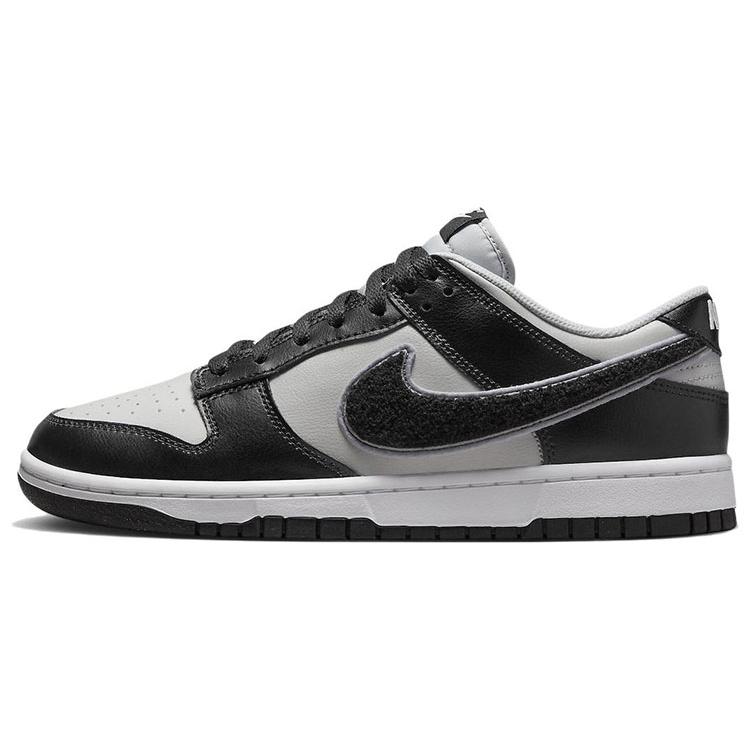 

новые Nike Dunk Low Chenille Swoosh Черный Серый 46