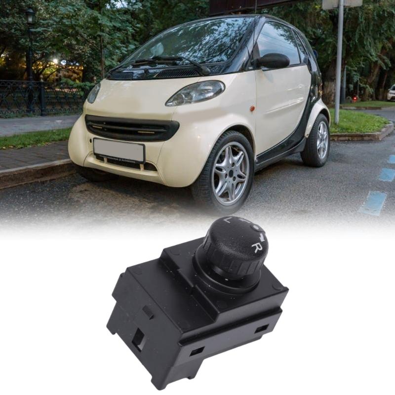 Side Mirror Adjustment Control with ABS Injection-Molded Housing, Marked Round Knob, and Part Number A4518200410 for Vehicle Mirror Repair