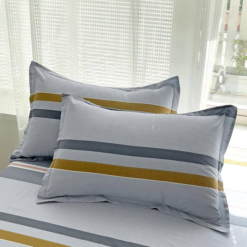 Set of Two Pure Cotton Pillowcases, 48x74cm - Pillow Core Covers [Pair Only]