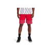 Under Armour Baseline Speed Logo Print Elastic Waist Basketball Loose Fit Shorts Men Shorts Red 1361905-600