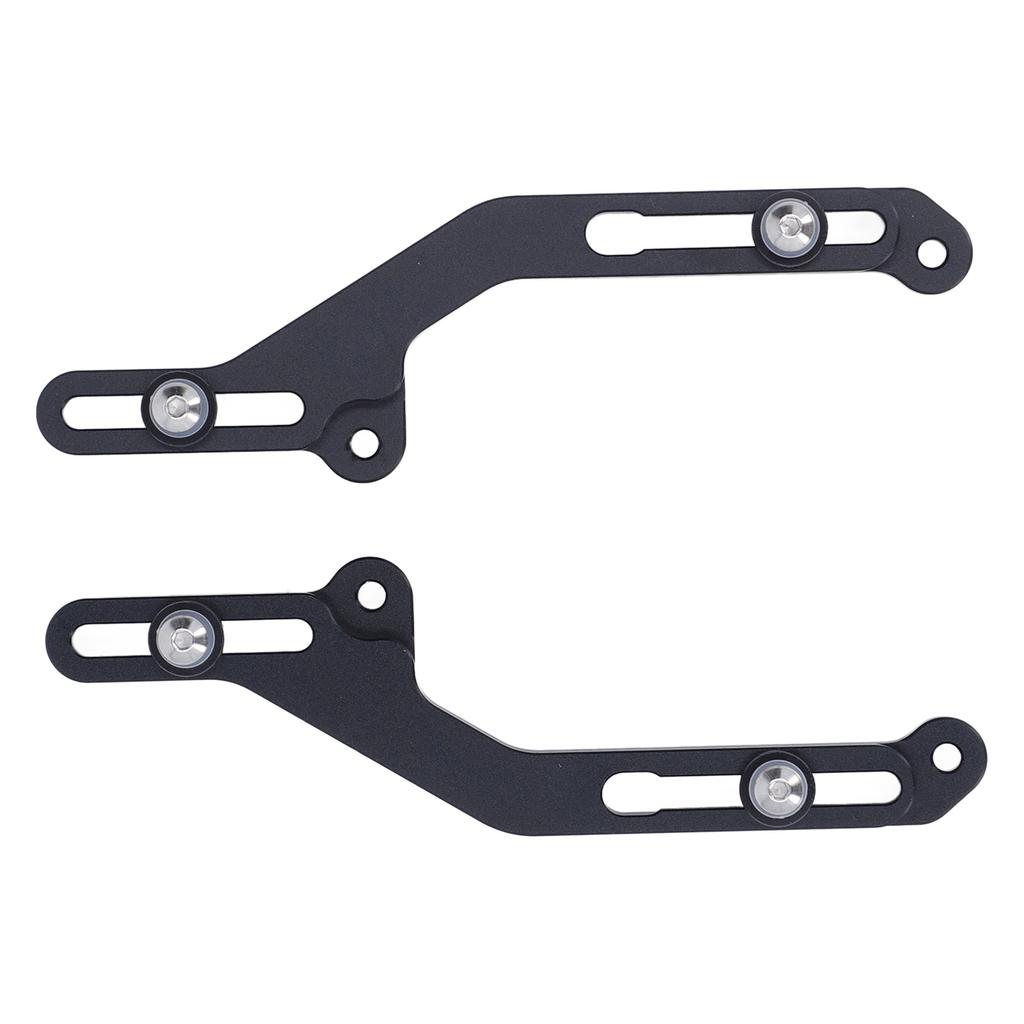 1 Pair Black Motorcycle Windscreen Adjuster Aluminium Windshield Bracket Replacement for NC750X 2021