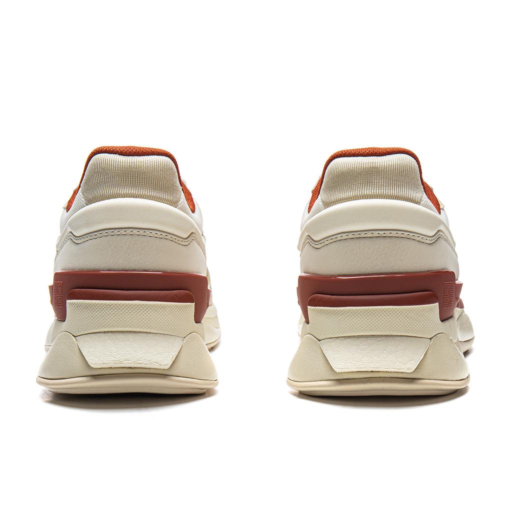 Li Ning 001 Original Aspiration V2 Slip Resistant, Abrasion Resistant, Rebound Low Top Casual Shoes Men's Ecru AGLW015-2