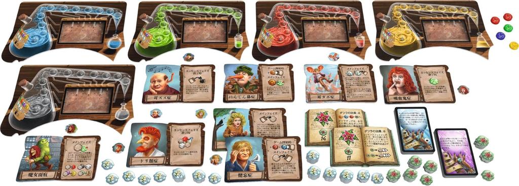 Arclight Quacksalver Alchemists 45 Ages Board Game Expansion Set Expansion (2-4 Players, Minutes, 10+)