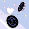 Digital Badge 1.7inch HD Pixel Screen Cute Name Tag 600mAh Electronic Anime Pins 18H Battery for Fans Photo Video Service