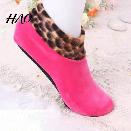 Winter Socks Short Thick Cozy Wear Tube Non-slip Foot Cover Women Keep Warm Soft Men Coral Fleece for Indoor Outdoor Clothing Accessories