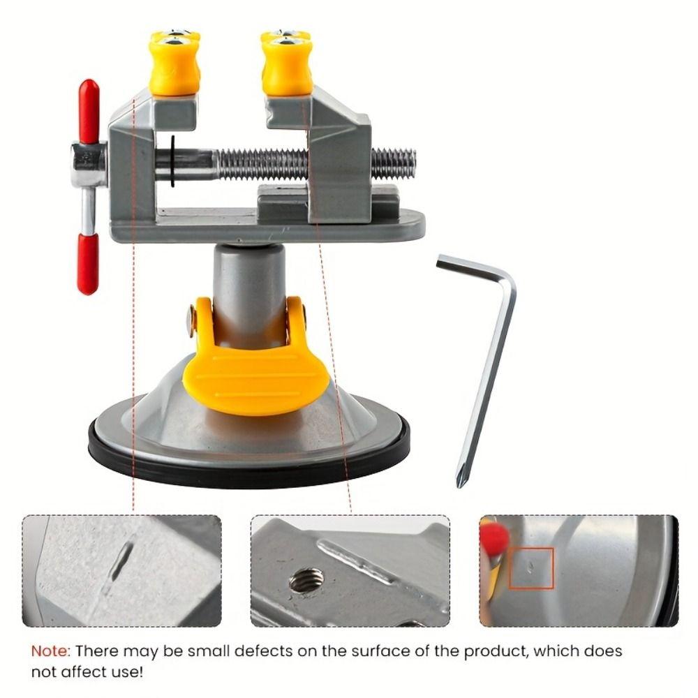 Universal Suction Cup Suction Cup Vice Aluminum Zinc Zinc Alloy Table Vice Work Bench Vise  Woodworking