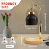 Candle Warmer Lamp Electric Wax Melter Lamp Adjustable Height Brightness Wax Warmer Ambience Light Timable Candle Lamps for Home