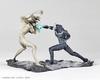 Kaiyodo Anime "Kaiju No. 8" Kaiju No. 8 vs. Kaiju No. 9 1/18 Scale PVC Painted Complete Figure