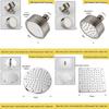 Zhunming 5-Setting ABS Water-Saving Shower Head