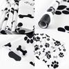 Pet Dog Paw Table Runner Puppy Themed Birthday Party Decorations Table Cover for Pet Paw Birthday Party Supplies Tablecloth