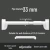 Retractable No-Drill Balcony Clothes Drying Rod, 304 Stainless Steel Hanger for Home Use