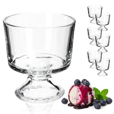 KADAX Dezertní kelímky 280ml Dezertní nádoba Dezertní kelímek Sada na zmrzlinu