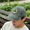 Gorra de Algodón Bordada Verde Festiva con Trébol Perfecta Para Fiesta del Día de San Patricio y Evento al Aire Libre Y08E