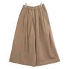 IENA Beige 100% Cotton Wide Pants Bottoms 38 beigeUsed