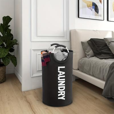 90L Laundry Basket Waterproof Laundry Hamper Laundry Bag with Handles Clothes Hamper Stands Up Well Laundry Basket Easy Storage